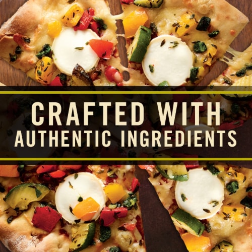 Private Selection® French Goat Cheese & Marinated Vegetable Thin Crust Pizza Perspective: left