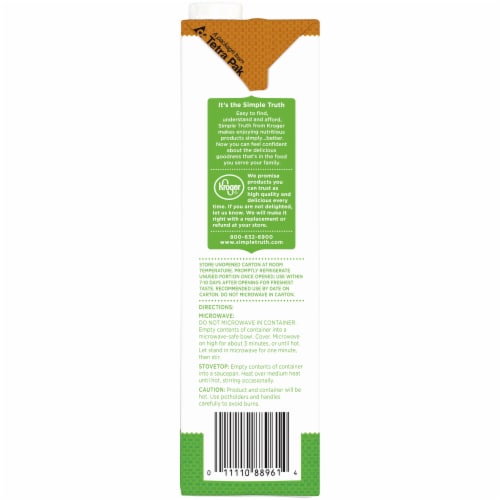Simple Truth Organic™ Chicken Stock Perspective: left