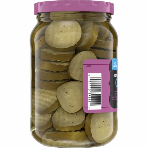 Kroger No Sodium Bread Butter Pickle Chips 16 Fl Oz Kroger