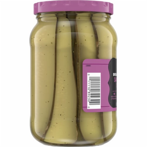 Kroger® Gluten Free Bread & Butter Pickle Sandwich Slims Perspective: left