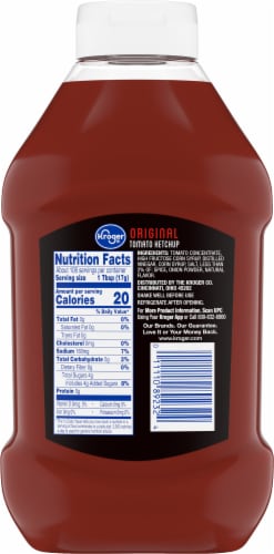 Kroger® Original Tomato Ketchup BIG DEAL! Perspective: left