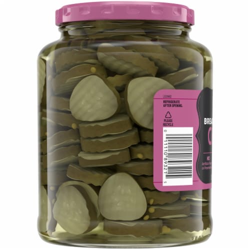 Kroger® Bread & Butter Pickle Chips Perspective: left