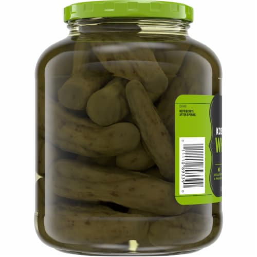 Kroger® Kosher Whole Dill Pickles Perspective: left