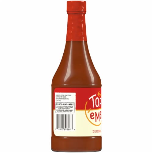 Top 'Ems Hot Sauce Perspective: left