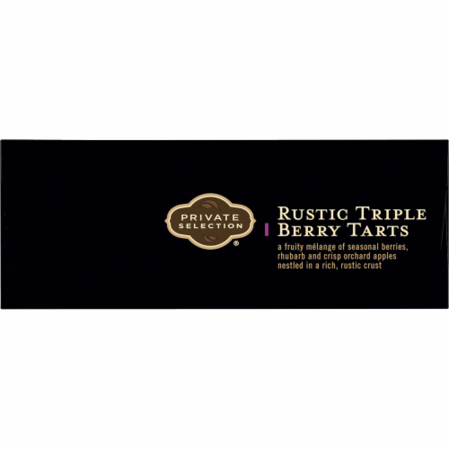 Private Selection® Rustic Triple Berry Tarts Perspective: left