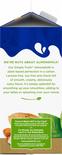 Simple Truth™ Unsweetened Almond Milk Perspective: left