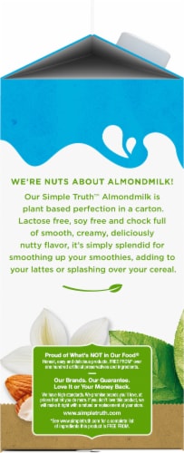 Simple Truth® Unsweetened Vanilla Almond Milk Perspective: left