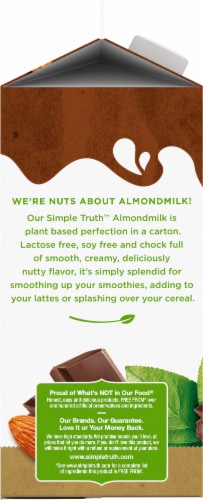 Simple Truth® Chocolate Almond Milk Perspective: left