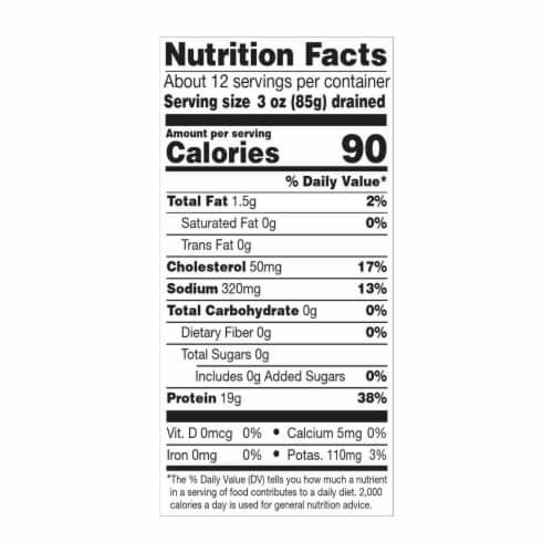 Kroger® Premium Chicken Breast Chunk in Water BIG Deal! Perspective: left