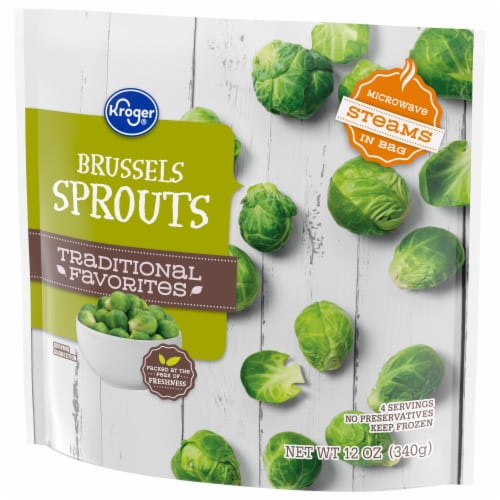 Kroger® Traditional Favorites Frozen Brussels Sprouts Perspective: left