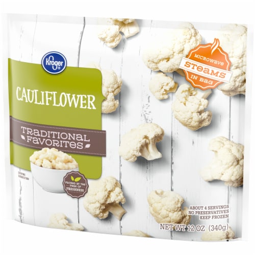 Kroger® Traditional Favorites Frozen Cauliflower Perspective: left
