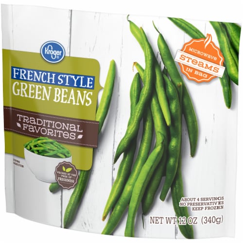 Kroger® Traditional Favorites Frozen French Style Green Beans Perspective: left