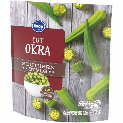 Kroger® Frozen Southern Style Cut Okra Perspective: left