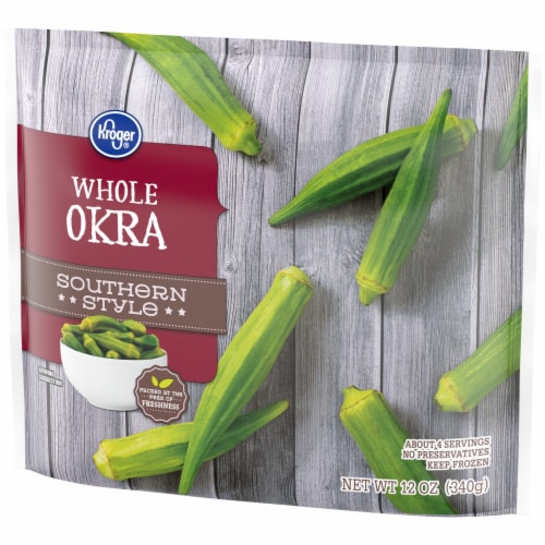 Kroger® Southern Style Frozen Okra Whole Perspective: left