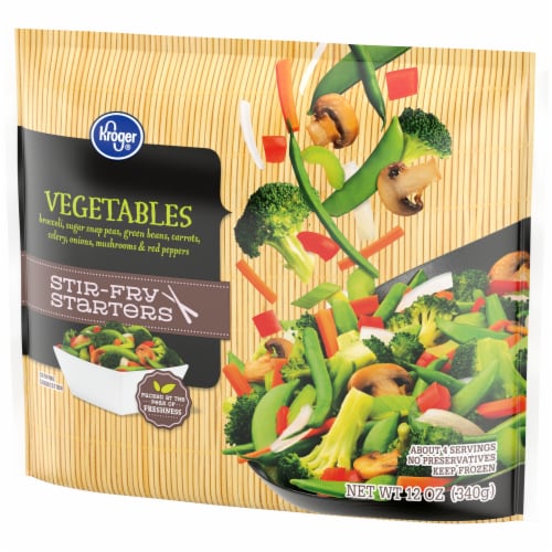 Kroger® Stir-Fry Starters Frozen Vegetables Perspective: left