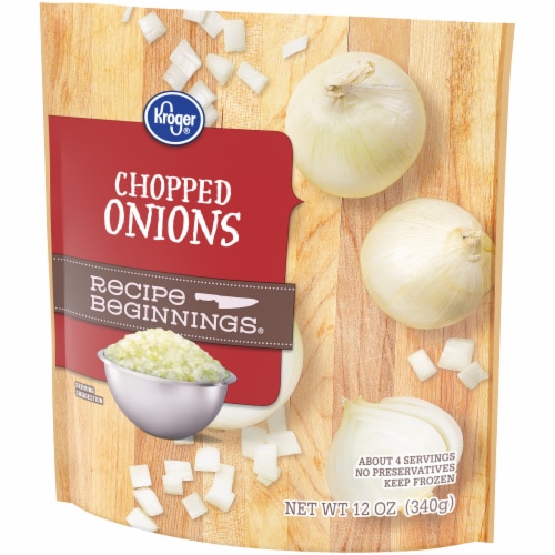 Kroger® Recipe Beginnings Frozen Chopped Onions Perspective: left