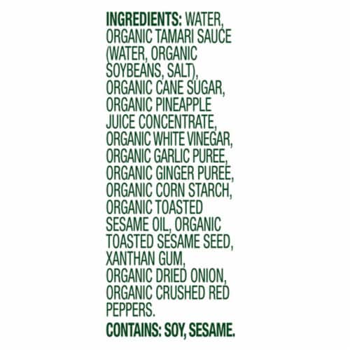Simple Truth Organic™ Sesame Teriyaki Marinade Perspective: left