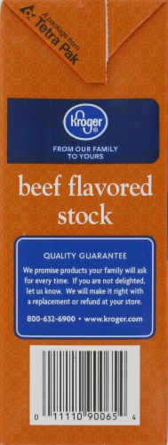 Kroger® Culinary Beef Stock Perspective: left