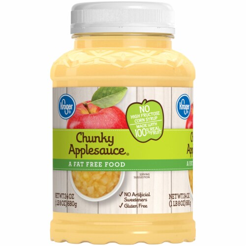 Kroger® Chunky Applesauce Perspective: left