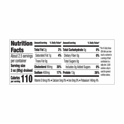 Kroger® Premium Natural Chicken Breast Chunk in Water Perspective: left