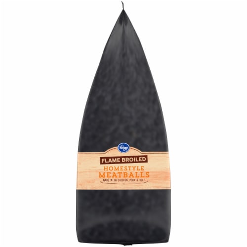 Kroger® Flame Broiled Homestyle Meatballs Perspective: left