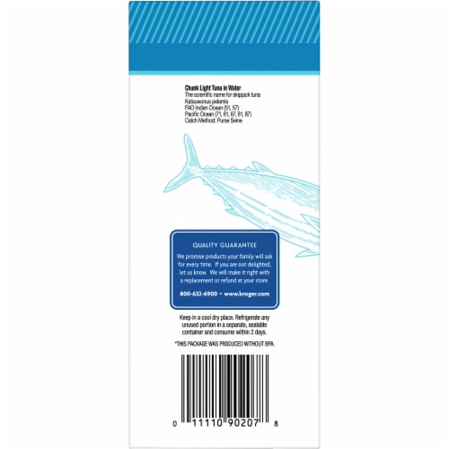 Kroger® Light Tuna Pouch Perspective: left