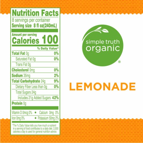 Simple Truth Organic™ Lemonade Perspective: left