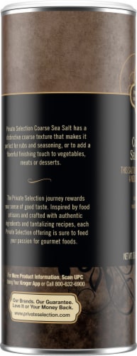 Private Selection™ Coarse Mediterranean Sea Salt Perspective: left