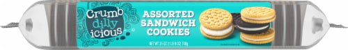 Crumbdillyicious™ Assorted Sandwich Cookies Perspective: left