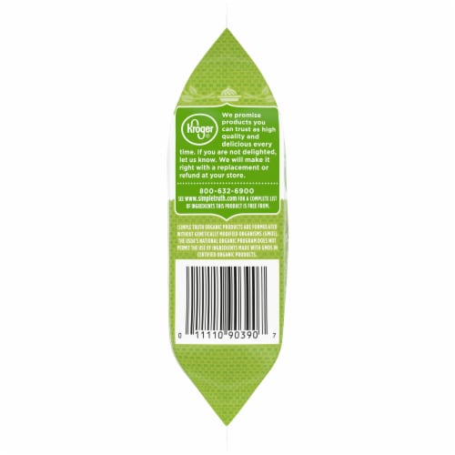 Simple Truth Organic® Wasabi Roasted Seaweed Snack Perspective: left