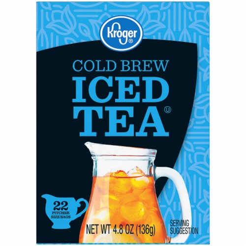 Kroger® Cold Brew Iced Tea Bags Family Size Perspective: left