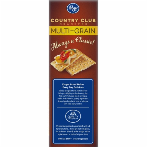 Kroger® Multigrain Country Club Crackers Perspective: left