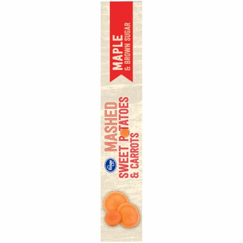 Kroger® Maple & Brown Sugar Mashed Sweet Potatoes & Carrots Perspective: left