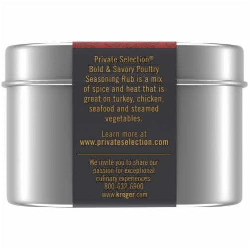 Private Selection® Bold & Savory Poultry Seasoning Rub Perspective: left