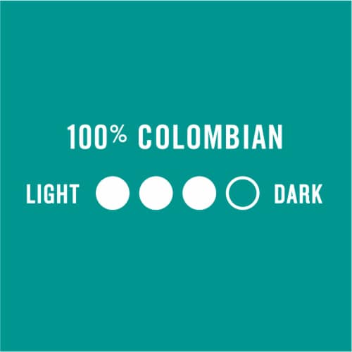 Kroger® 100% Colombian Medium Dark Roast K-Cup Coffee Pods Perspective: left