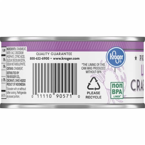 Kroger® Premium Lump Crab Meat Perspective: left