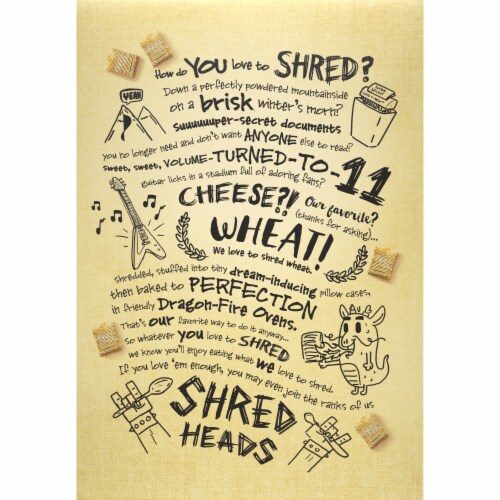 Kroger® Frosted Shredded Wheat Cereal Perspective: left