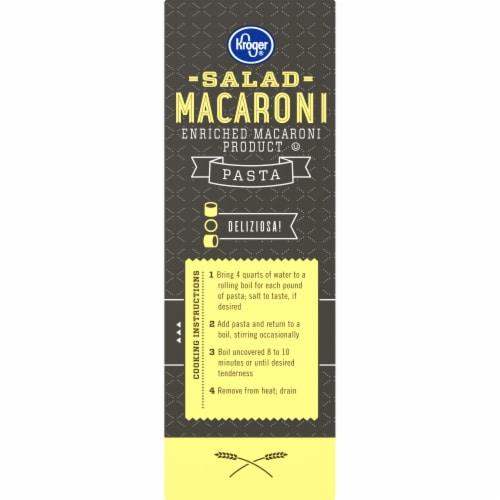 Kroger® Salad Macaroni Pasta Perspective: left