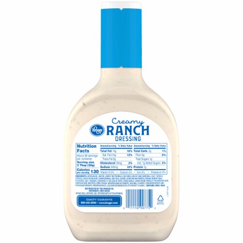 Kroger® Creamy Ranch Dressing BIG Deal! Perspective: left