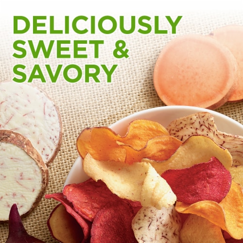 Simple Truth® Exotic Vegetable Chips Perspective: left