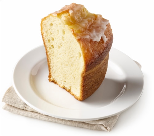 Bakery Fresh Goodness Half Vanilla Pudding Cake Perspective: left