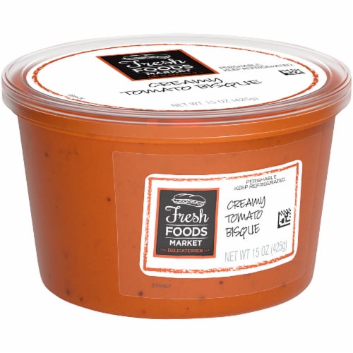 Fresh Foods Market Creamy Tomato Bisque Perspective: left