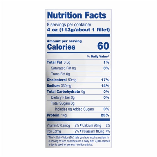 Kroger® Wild Caught Pollock Fillets Frozen BIG DEAL! Perspective: left