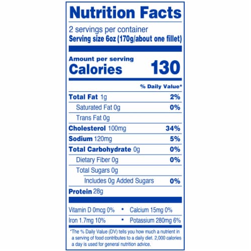 Kroger® Wild Caught Orange Roughy Fillets Frozen Perspective: left