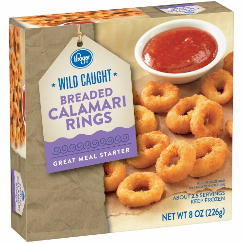 Kroger® Wild Caught Breaded Calamari Rings Perspective: left