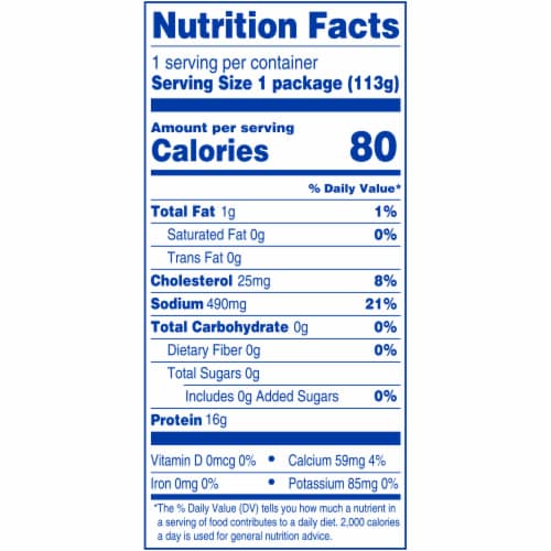 Kroger® Wild Caught Salad Shrimp Cooked & Peeled Perspective: left