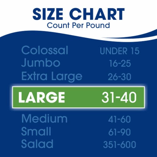 Kroger® Large Raw Shrimp Shell-On Perspective: left