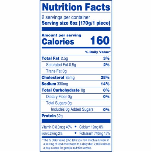 Kroger® Wild Caught Halibut Portions Frozen Perspective: left