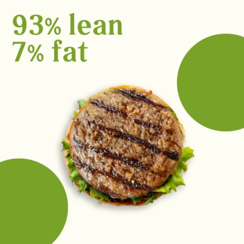 Simple Truth® 93/7 Natural Ground Turkey Patties Perspective: left