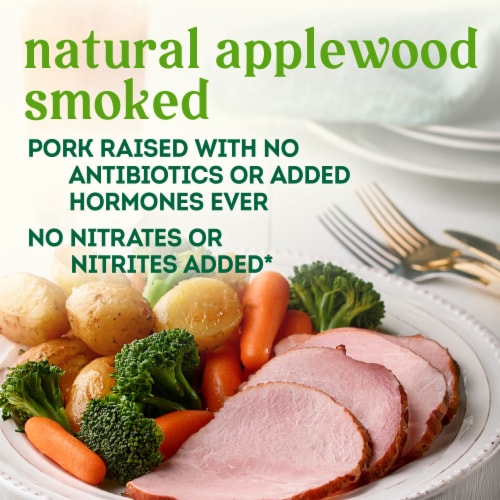 Simple Truth® Quarter Sliced Uncured Applewood Smoked Ham Perspective: left